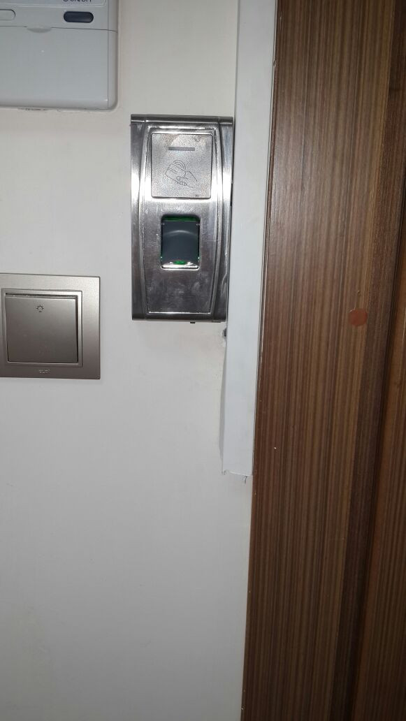 MA300-ID Parmak İzi Terminali Montaj Görüntüleri